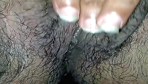 Sexy amateur girl masturbates in front of the camera