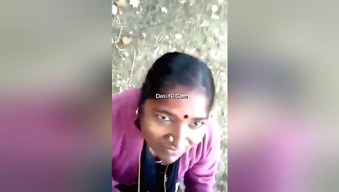 Indian girl is getting fucked outdoor and getting penetrated