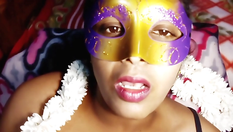 Amateur brunette sucking dick and masturbating in bed