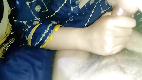 Indian bhabhi with long and fat dick and a long pole