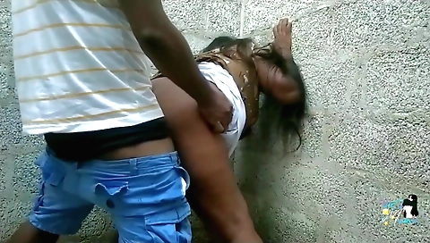 Hot amateur indian brunette gets fucked on the desert