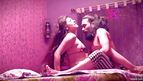 Sexy milf enjoys her body being caressed and fucked