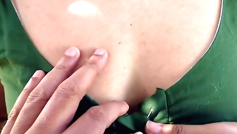 Step fantasy outdoor pov with hot girl and little guy