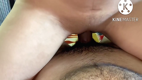 Hairy amateur indian girl is showing off her hairy pussy