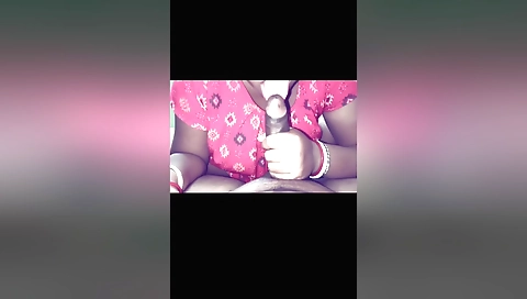 I am licking my pussy and a lot of things like that