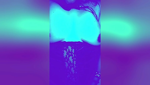 Solo female masturbating a nice small cock in a bedroom