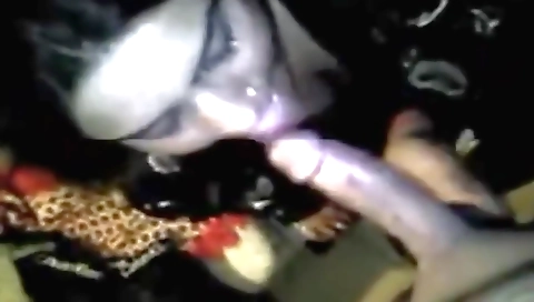 My sexy brunette is sucking a cock and moaning with pleasure