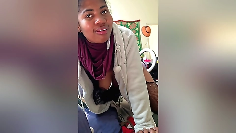 Brunette chick getting her ass fucked in a hot porn scene