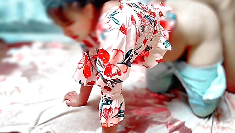 Indian brunette gets fucked by a stranger in the village home