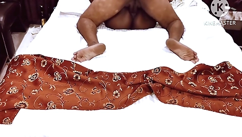 Hindi teen shows off her pussy to her handsome husband