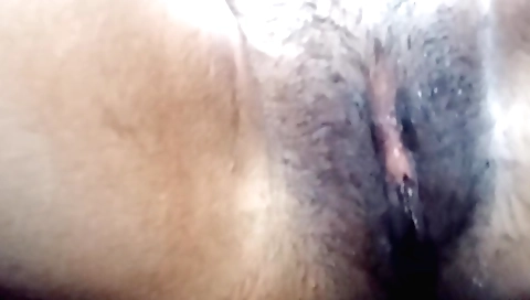 Indian amateur hairy girl enjoys solo masturbation