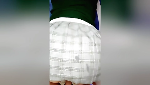 Girl 18+ gets her boyfriend's cock in doggy style pov