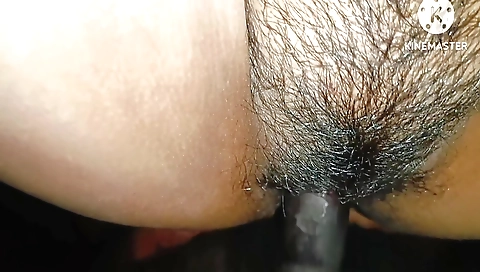 Indian hairy fetish video showing a hot and hairy girl