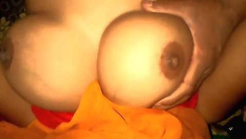 Indian teen stepsister-inlaw with big boobs sucks and fucks