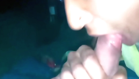 Indian teen 18+ giving a blowjob and fingering her clit