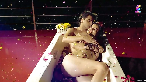 Stunning brunette gets fucked with a great-looking ass