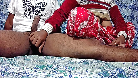 Indian Hot Stepmom And Stepdad Doggy Style Sex Xnxx In The Room