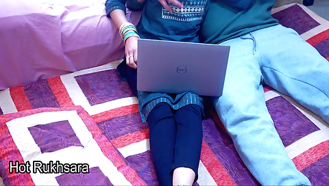 Wife and her husband fuck in the dressing room (porn video)