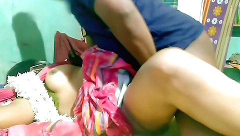 Amateur brunette enjoys some hot lesbian sex in this scene