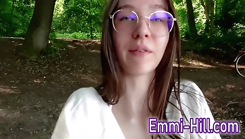 Indian public girl walks in the public area outdoors