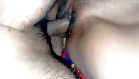 Indian hairy babe gets fucked hard and deep in a closeup