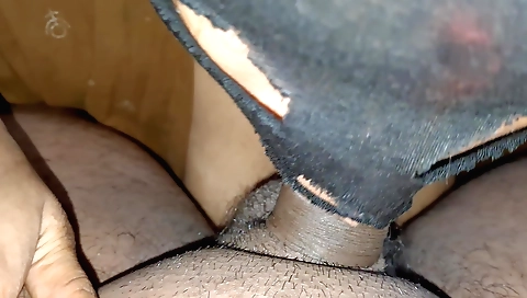 Busty college teacher shows her neat and neat boobies