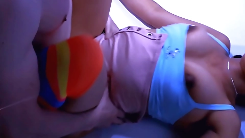 Sexy woman with a sexy stepmother hairstyle in her amateur clip