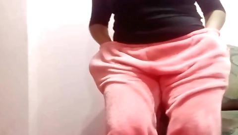 Slutty brunette is fucking herself on the web camera