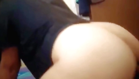 Big ass brunette with small tits is getting her pussy wet