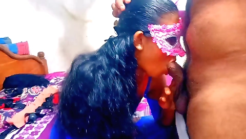 Indian brunette with big boobs getting in my bondage