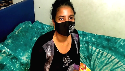 Busty brunette is showing her stepdaughter a blowjob