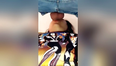 Brunette girl gets her ass drilled in hot amateur sex clip