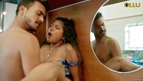 Brunette enjoys partying with many men and sucking