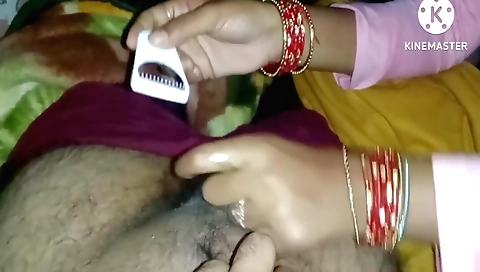 A hot indian wife is fucked by her husband in a homemade video