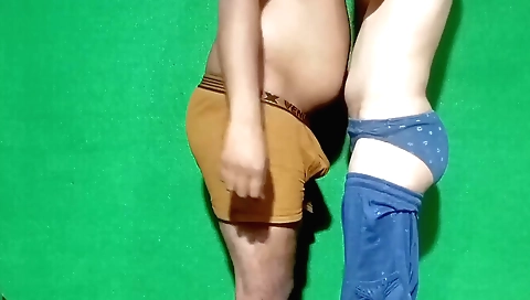 Indian couple is making erotic sex video on the camera