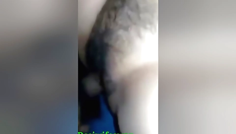 Amateur housewife with hairy pussy fucked in doggy