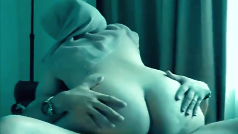 Nurse fucks on her bed and has sex with her boyfriend