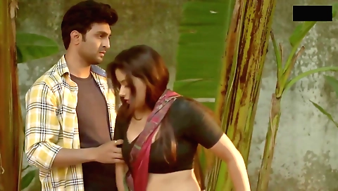 Busty Indian milf in sexy lingerie plays with her cunt