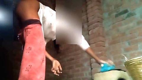 Indian stepson fucks and rips her ass in his own house!