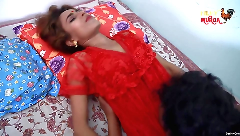 Hot naked girls are in their bedroom as they are having a great view