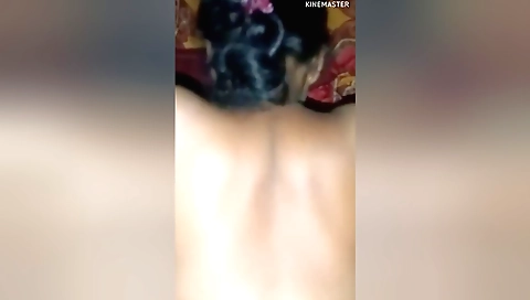 Indian girl in red hair gets fucked in a doggy style