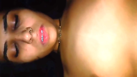 Hairy brunette teen takes her boyfriend's dick and rides it