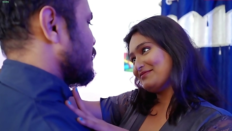 Horny brunette hottie fucks her husband with passion