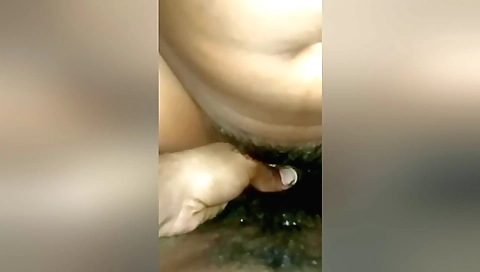 Indian bhabi has her hairy pussy fucked in her holi time