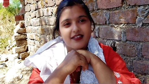 Indian porn video with a brunette in a village bhabhi