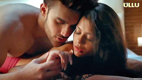 Sexy brunette with round ass moves around and takes selfies