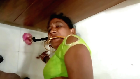 Asian bike tour with cute chick in outfit on bikes