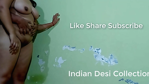 Indian chick gives a blowjob and then gets a creampie